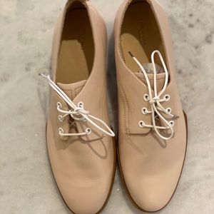 Rag and bone pink leather Audrey loafers size US10